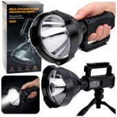 Large Flashlight Spotlight with Tripod LED Searchlight W5120 Powerbank