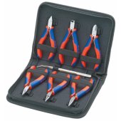 Knipex electronics pliers set 002016 - 7 pieces
