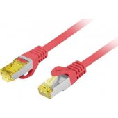 Patchcord S/ FTP Cat.6A LSZH CU 2m red