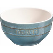 _856186 Set of 4 round bowls STAUB 40508-147-0 - ancient turquoise