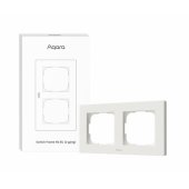 Aqara Switch Frame H2 EU (2-gang) White