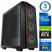 AQUA i7-14700F 32GB DDR5 500SSD M.2 NVME RTX3050 8GB WIN11