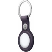 AirTag FineWoven Key Ring Midnight Purple
