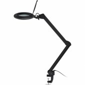 Goobay LED clamp magnifying lamp 10W (black)