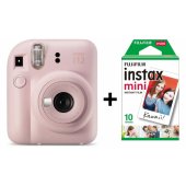 Instax Mini 12 Blossom Pink + 10 films