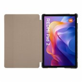 Book Tri Fold Case for Xiaomi Redmi Pad 2 Black