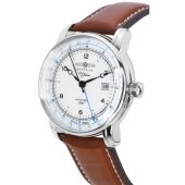 100 Jahre 8666-1 Automatic Silver/ Brown