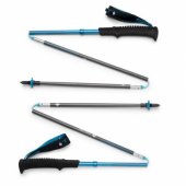 Black Diamond Trekking Poles Distance Carbon Z (anthracite/ blue, 1 pai