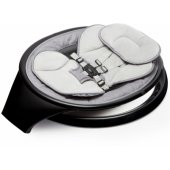 Bluetooth Enabled Lightweight Baby Swing Black/ Grey