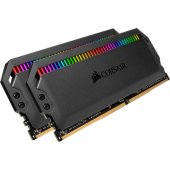 Dominator Platinum RGB Black 16GB DDR4 3200MHz DIMM CMT16GX4M2Z3200C16