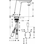 Metris S (HG31102000) Chrome
