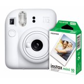 Instax Mini 12 Clay White + 10 films