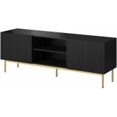 PAFOS Golden Steel Frame 150x40x60cm Matte Black