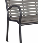 Viola 125x62x80cm Grey