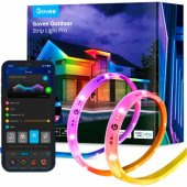 RGBICWW Outdoor LED Strip Lights, LED Strip Lights (10 Meters)