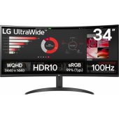 UltraWide 34WR50QK-B 34" VA 21:9 Curved