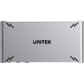 KVM Hub HDMI/ USB-A/ USB-C Grey