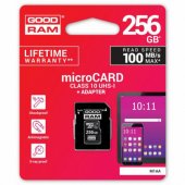 256GB Micro SDXC Class 10 + Adapter M1AA-2560R12