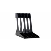 Vinyl record stand black