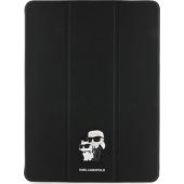 Saffiano Magnetic Karl & Choupette iPad Air 13" 2024 Black