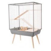 Zolux Cage Neo Cozy Large Rodents H80, grey color