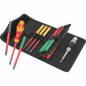 Wera Kraftform Kompakt VDE 16 Universal 1 Tool Finder, 16-piece, screw