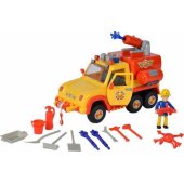 Simba Strażak Sam Jeep policyjny z figurką Malcolm