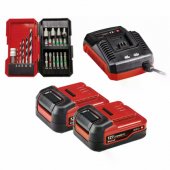 Cordless Drill TE-CD 12/ 1 +22+CL, 12V (red/ black, 2x Li-Ion ba