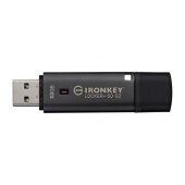 32GB IronKey Locker Plus 50 G2 USB-A Black