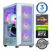 Ryzen 7 5700X 16GB 250SSD M.2 NVME RTX3050 6GB no-OS White