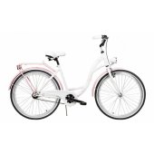 City Lux 26" 2023 White/ Pink
