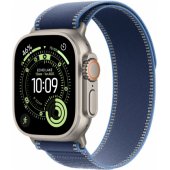 Watch Ultra 3 49mm Natural Titanium/ Blue/ Bright Blue Trail Loop - S/ M