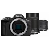 EOS-R50 + RF-S 18-45mm IS STM + RF-S 55-210mm IS STM Black