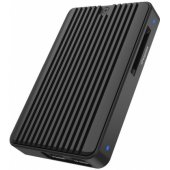 IB-CR601M-C31 M.2 NVMe/ SATA SSD USB 3.2 Black