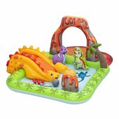 Water Playground with Dinosaurs Volcano Balls Bestway 53172