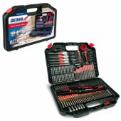 Dedra Set of drills and bits 246pcs.
