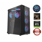 Ryzen 5 9600X 16GB 4TB SSD RTX 5060 NoOS DK352 BLACK