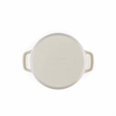 BW13771C Chester 3.4L Cast Iron Casserole Pot 24 cm, Cream