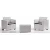 Nebraska Terrace Set White