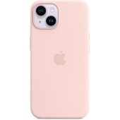 "Silicone Case with MagSafe iPhone 14 Plus (MPT73ZM/ A)" Chalk Pink