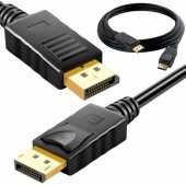DisplayPort - DisplayPort Cable 2m Black