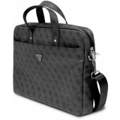 Saffiano 4G Triangle Logo 16®® Black
