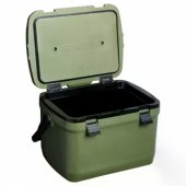The Easy-Carry Outdoor Cooler 15,1L tumši zaļa