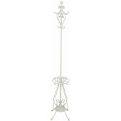 Coat Hanger SANDY 43x43xH178cm Antique White