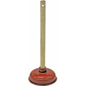 PLUNGER WITH WOODEN HOLDER