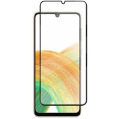 "Tempered Glass Screen Protector Galaxy A33 5G" Black
