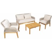 Florida Set Beige/ Wood