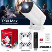 P30MAX Portable Gaming Projector White