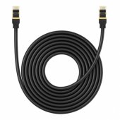Network cable cat.8 Ethernet RJ45, 40Gbps, 8m (black)