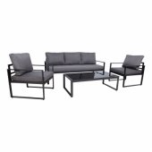 Set LEIPZIG table, sofa, 2 chairs
